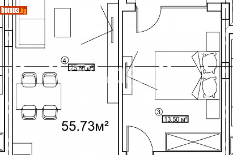 Двустаен, 63m² - София, София - град - Апартамент за продажба - АДРЕС НЕДВИЖИМИ ИМОТИ - 120443767