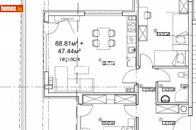 Тристаен, 161m² - София, София - град - Апартамент за продажба - АДРЕС НЕДВИЖИМИ ИМОТИ - 120443768