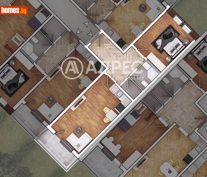 Двустаен, 84m² - Жк. Славия, София - Апартамент за продажба - АДРЕС НЕДВИЖИМИ ИМОТИ - 120443798