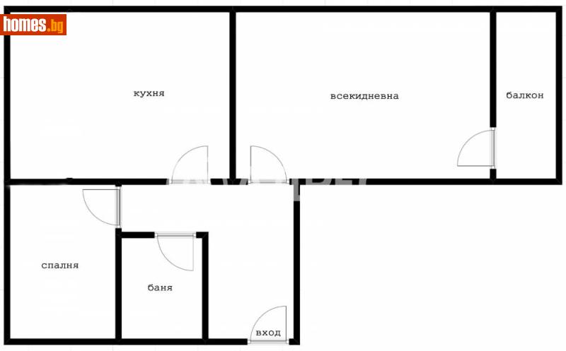 Двустаен, 60m² - Жк. Овча Купел 2, София - Апартамент за продажба - АДРЕС НЕДВИЖИМИ ИМОТИ - 120448884
