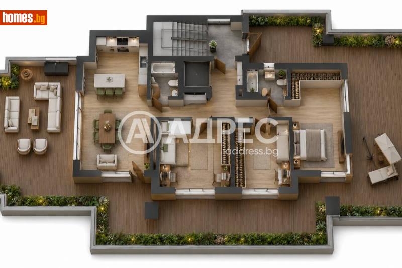 Многостаен, 341m² - Кв. Витоша, София - Апартамент за продажба - АДРЕС НЕДВИЖИМИ ИМОТИ - 120454117