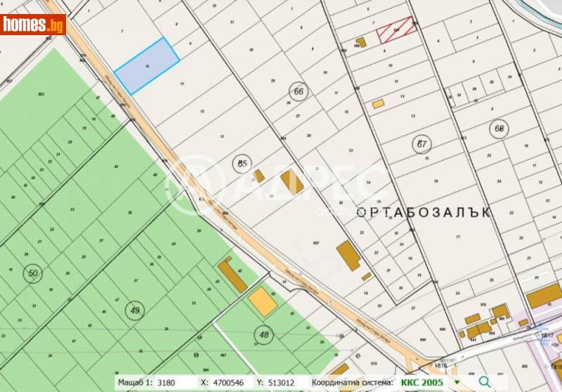 Земеделска земя, 3149m² - Стара Загора, Стара Загора - Земя за продажба - АДРЕС НЕДВИЖИМИ ИМОТИ - 120456236
