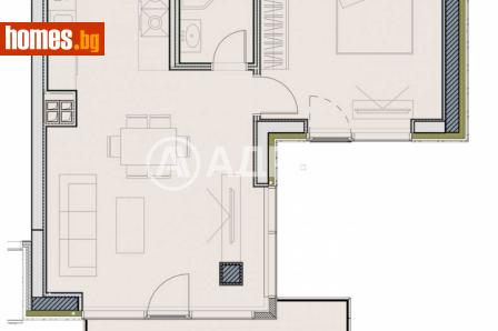 Двустаен, 84m² - Апартамент за продажба - 120467907