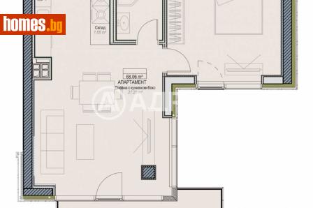 Двустаен, 84m² - Апартамент за продажба - 120467934