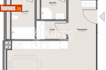 Тристаен, 145m² - Апартамент за продажба - 120468439
