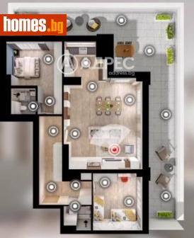 Тристаен, 157m² - Апартамент за продажба - 120475769