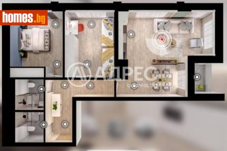Тристаен, 116m² - Апартамент за продажба - 120476702