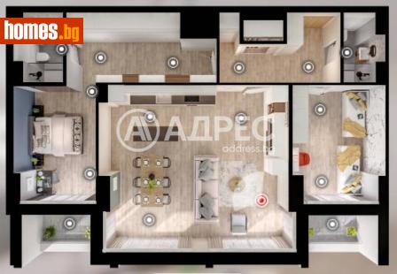 Тристаен, 160m² - Апартамент за продажба - 120476724