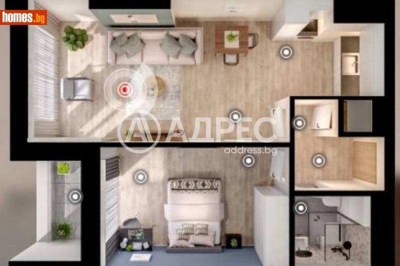 Двустаен, 80m² - Жк. Дружба 1, София - Апартамент за продажба - АДРЕС НЕДВИЖИМИ ИМОТИ - 120476731