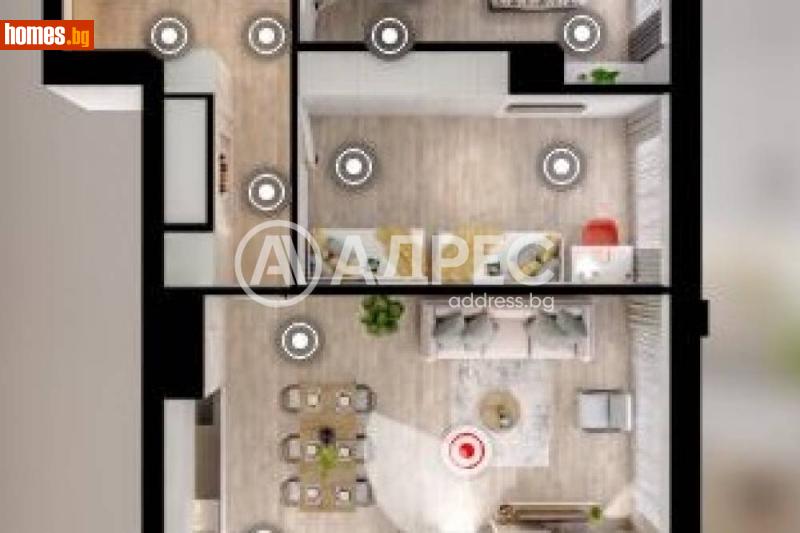 Тристаен, 136m² - Жк. Дружба 1, София - Апартамент за продажба - АДРЕС НЕДВИЖИМИ ИМОТИ - 120476751