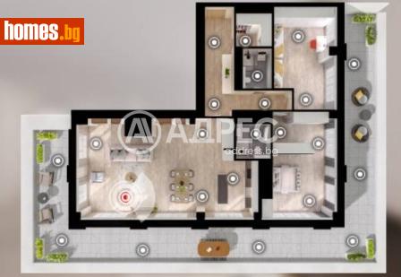 Тристаен, 191m² - Апартамент за продажба - 120476758