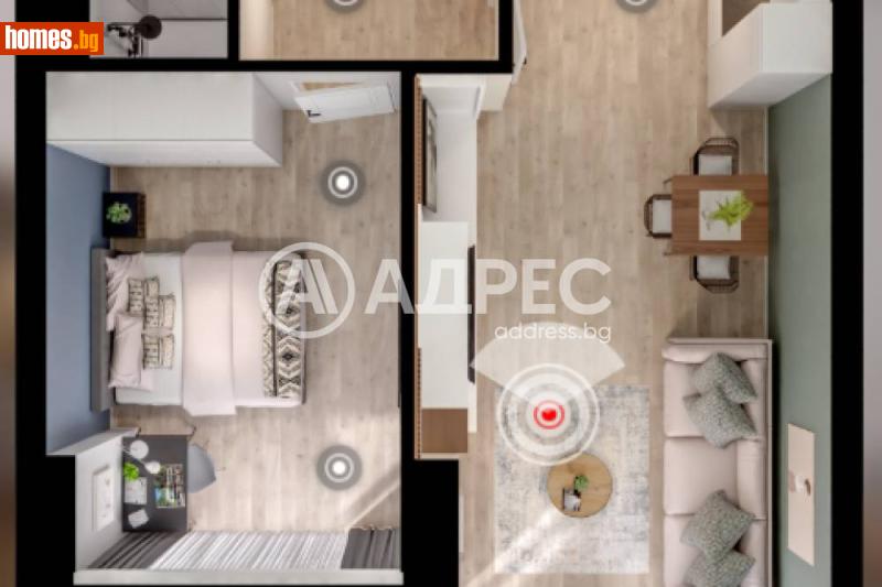 Двустаен, 80m² - Жк. Дружба 1, София - Апартамент за продажба - АДРЕС НЕДВИЖИМИ ИМОТИ - 120479676
