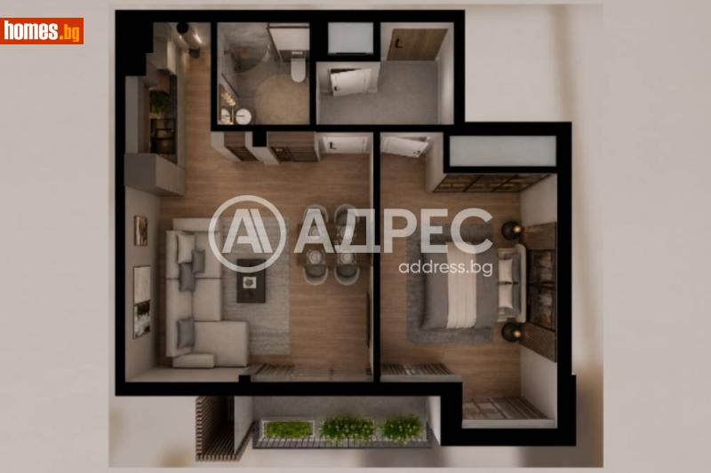 Двустаен, 82m² - София, София - град - Апартамент за продажба - АДРЕС НЕДВИЖИМИ ИМОТИ - 120483646