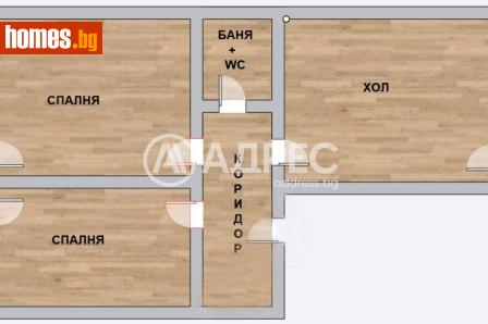 Тристаен, 60m² - Апартамент за продажба - 120484276