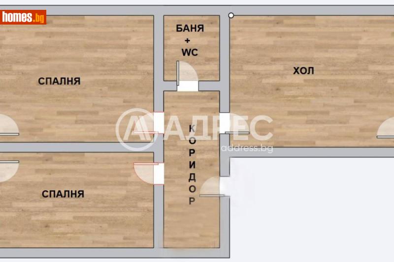 Тристаен, 60m² - Кв. Аспарухово, Варна - Апартамент за продажба - АДРЕС НЕДВИЖИМИ ИМОТИ - 120484276