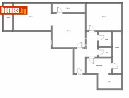 Многостаен, 96m² - Апартамент за продажба - 120490610