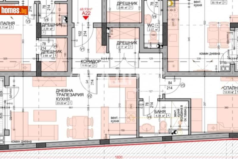 Двустаен, 82m² - Жк. Младост 4, София - Апартамент за продажба - АДРЕС НЕДВИЖИМИ ИМОТИ - 120508646
