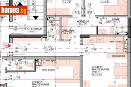 Тристаен, 104m² - Апартамент за продажба - 120508653