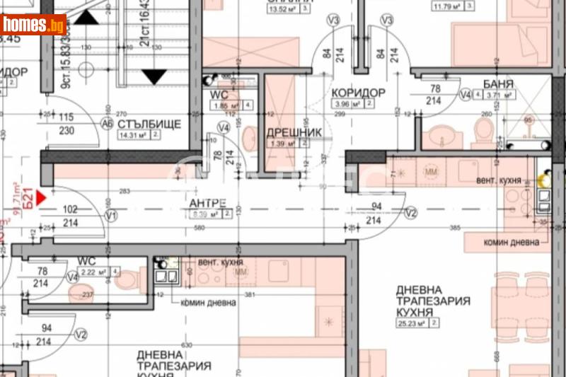 Тристаен, 104m² - Жк. Младост 4, София - Апартамент за продажба - АДРЕС НЕДВИЖИМИ ИМОТИ - 120508653
