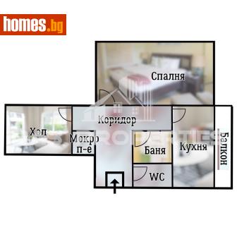Двустаен, 63m² - Апартамент за продажба - 120543804