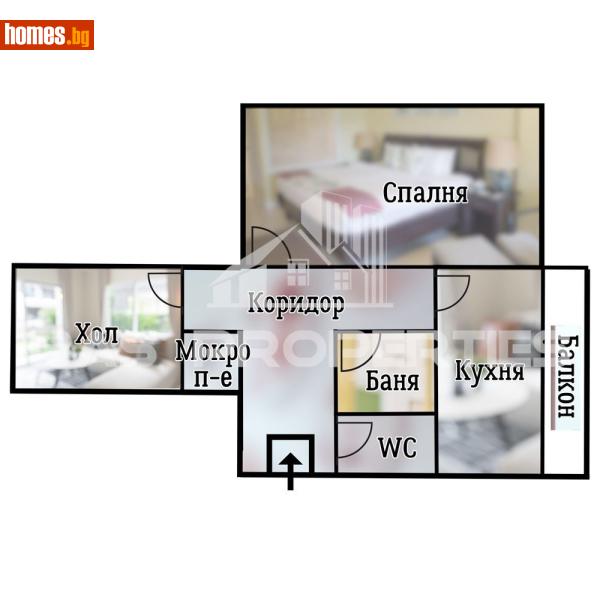 Двустаен, 63m² - Жк. Младост 2, София - Апартамент за продажба - BasProperties - 120543804