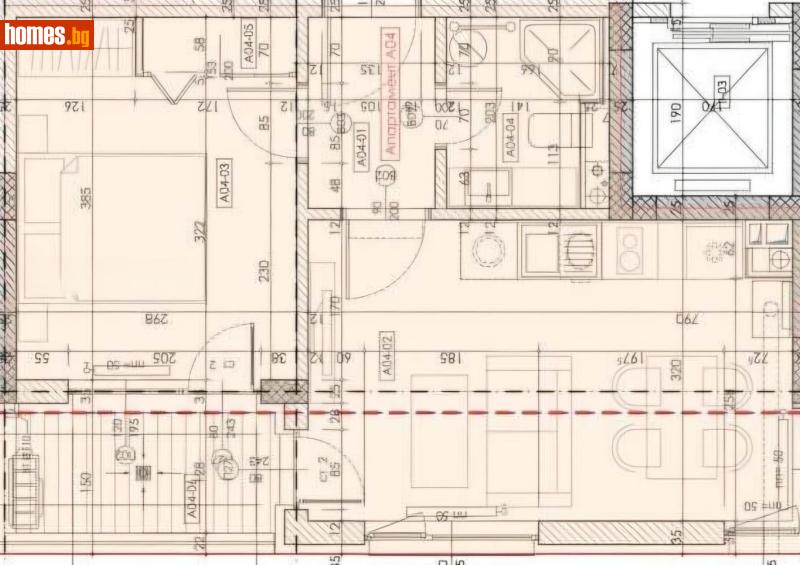 Двустаен, 55m² - Кв. Витоша, София - Апартамент за продажба - ИМОТИ ПРЕМИЕР - 120585270