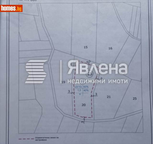 Земеделска земя, 2759m² - Гр.Костинброд, Софийска - Земя за продажба - ЯВЛЕНА - 120598118