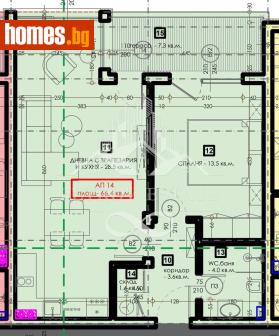 Двустаен, 78m² - Апартамент за продажба - 120660712