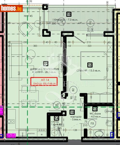 Двустаен, 78m² - Гр.Велинград, Пазарджик - Апартамент за продажба - Petrov Estate - 120660712