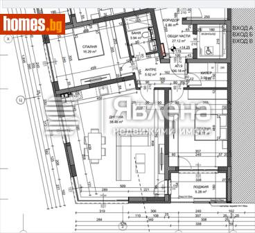 Тристаен, 123m² - Апартамент за продажба - 120663323