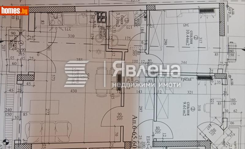 Тристаен, 87m² -  Погребите, Варна - Апартамент за продажба - ЯВЛЕНА - 120680521