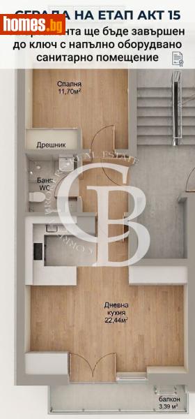Двустаен, 63m² -  Център, Варна - Апартамент за продажба - CORRECT BROKERS - 120716058