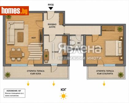 Двустаен, 62m² - Апартамент за продажба - 120717116