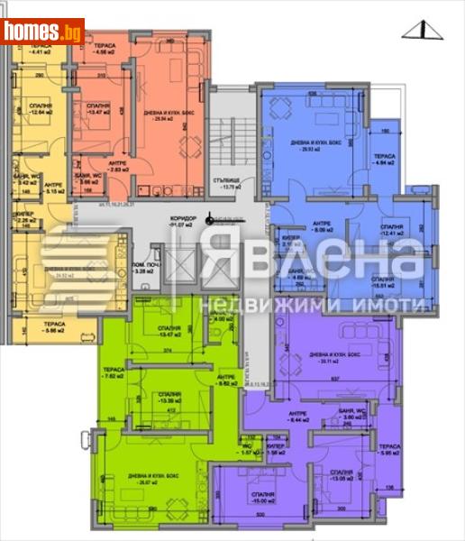 Двустаен, 78m² - Жк Южен, Пловдив - Апартамент за продажба - ЯВЛЕНА - 120717129
