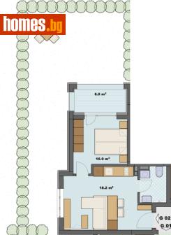 Двустаен, 51m² - Апартамент за продажба - 120731479