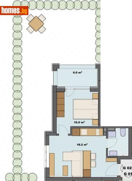 Двустаен, 51m² - Гр.Созопол, Бургас - Апартамент за продажба - ИМОТЕКА АД - 120731479