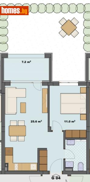 Двустаен, 62m² - Гр.Созопол, Бургас - Апартамент за продажба - ИМОТЕКА АД - 120731489