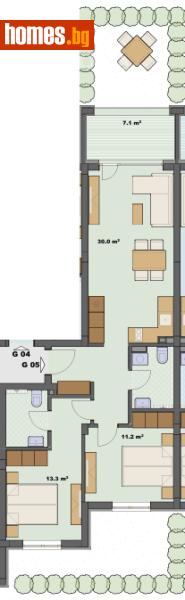 Тристаен, 90m² - Гр.Созопол, Бургас - Апартамент за продажба - ИМОТЕКА АД - 120731499