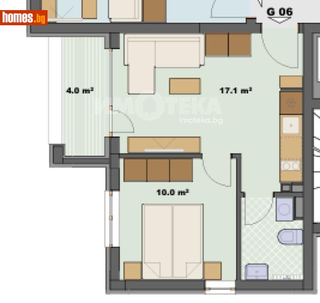 Двустаен, 47m² - Гр.Созопол, Бургас - Апартамент за продажба - ИМОТЕКА АД - 120731509