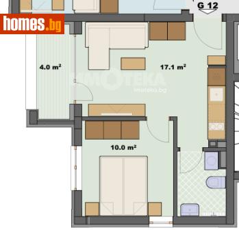 Двустаен, 47m² - Апартамент за продажба - 120731559