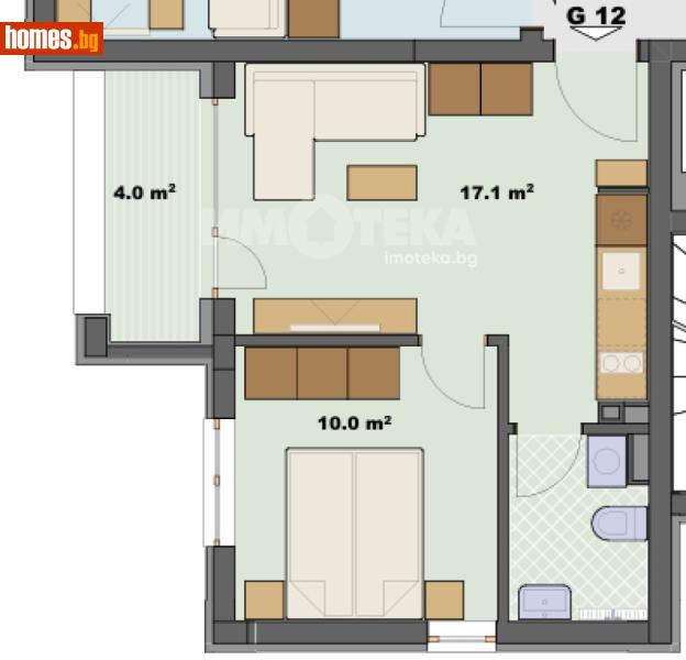 Двустаен, 47m² - Гр.Созопол, Бургас - Апартамент за продажба - ИМОТЕКА АД - 120731559