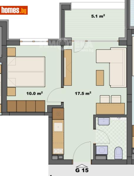 Двустаен, 49m² - Гр.Созопол, Бургас - Апартамент за продажба - ИМОТЕКА АД - 120731580