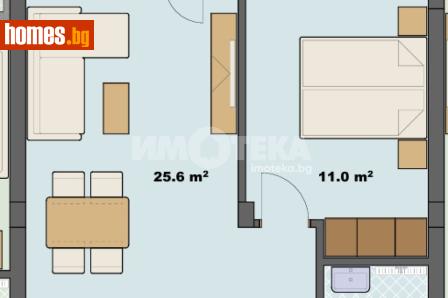 Двустаен, 62m² - Апартамент за продажба - 120731590