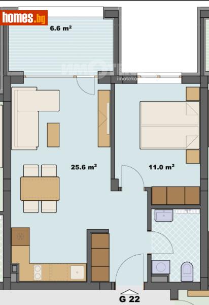 Двустаен, 62m² - Гр.Созопол, Бургас - Апартамент за продажба - ИМОТЕКА АД - 120731650