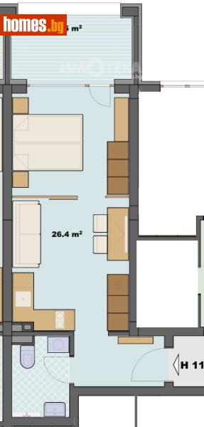 Едностаен, 49m² - Гр.Созопол, Бургас - Апартамент за продажба - ИМОТЕКА АД - 120731750