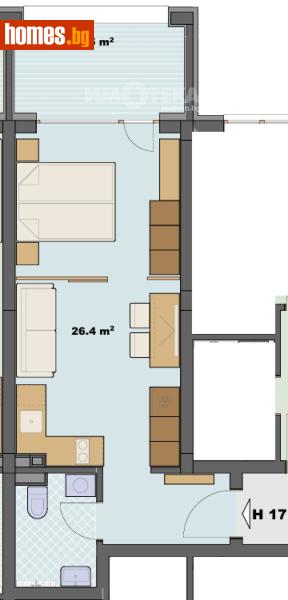 Едностаен, 49m² - Гр.Созопол, Бургас - Апартамент за продажба - ИМОТЕКА АД - 120731780