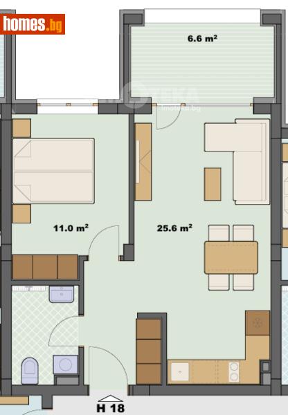 Двустаен, 62m² - Гр.Созопол, Бургас - Апартамент за продажба - ИМОТЕКА АД - 120731790