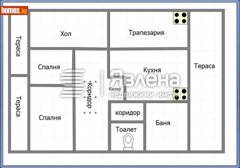 Многостаен, 84m² - Варна, Варна - Апартамент за продажба - ЯВЛЕНА - 120731935