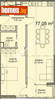 Двустаен, 91m² - Апартамент за продажба - 120748875