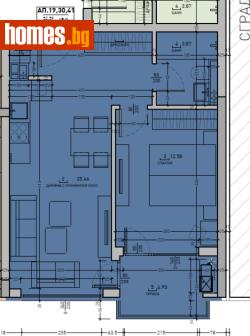 Двустаен, 66m² - Апартамент за продажба - 120749705
